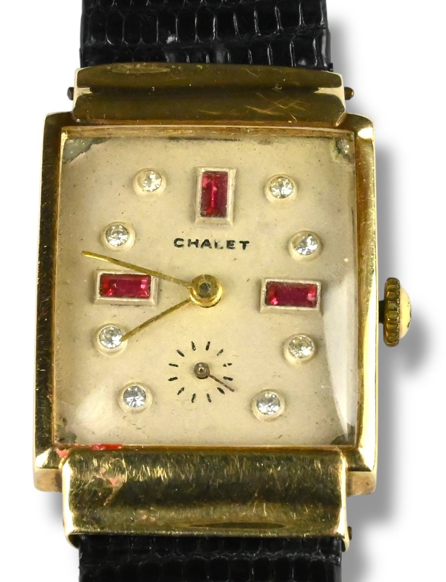 Chalet - Orologio Art Deco - Anni 40-photo-2